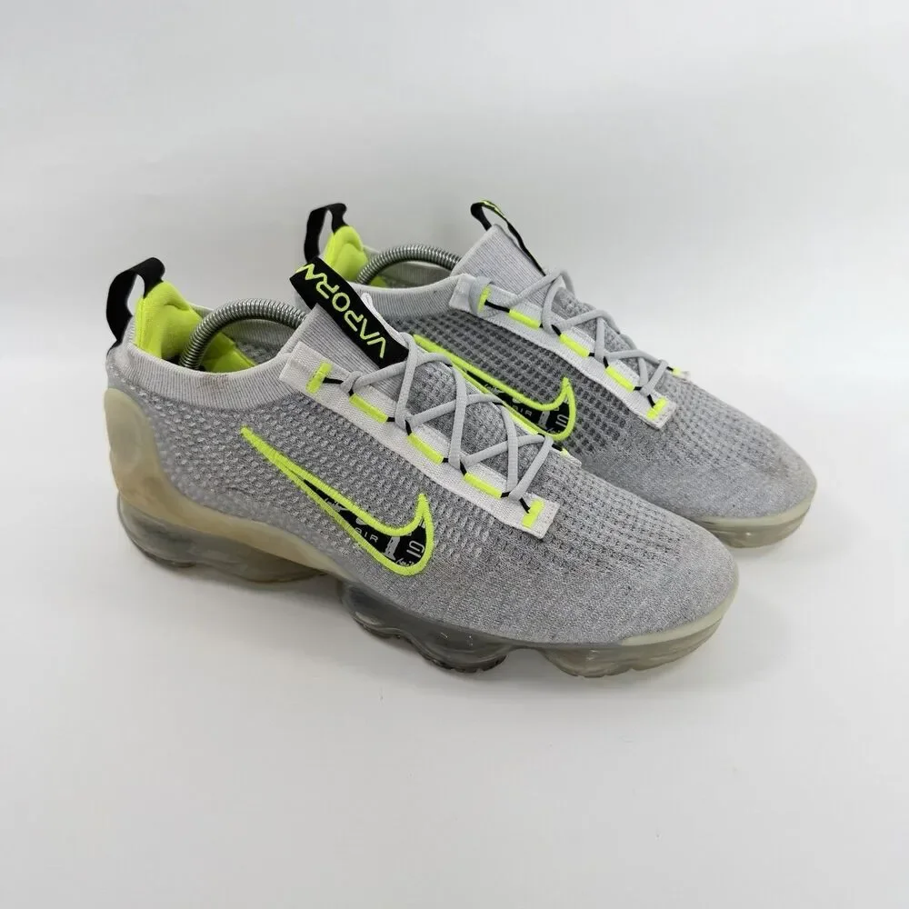 Nike Air Vapormax 2021 FK Shoes Men's Flyknit DH4085-001 Wolf Gray Size 10.5